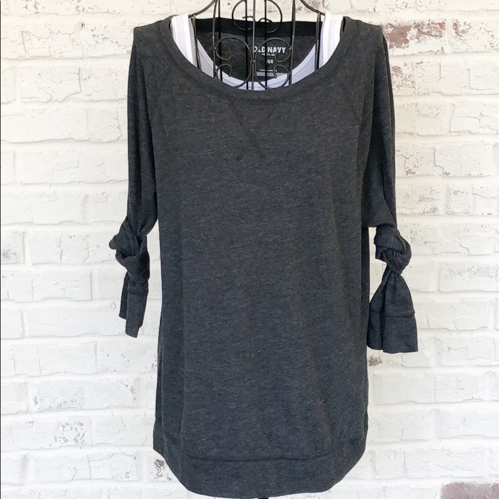 Old Navy Long-Sleeve Knit Tee